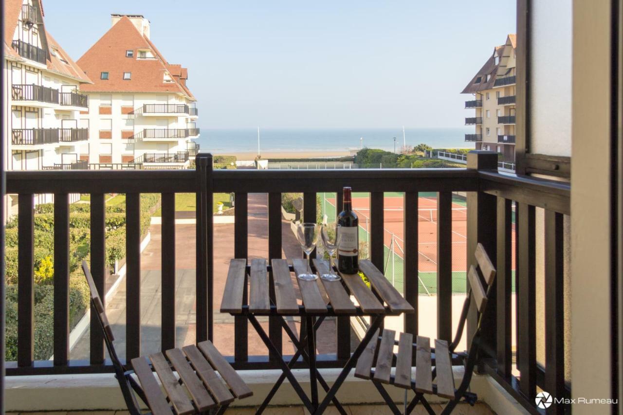 Studio Moderne Acces Plage, Piscine Et Tennis Cabourg Luaran gambar